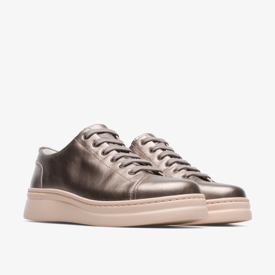 Camper Runner Up Metal Beige - Camper Women's Sneakers ||0798-LYIFO||